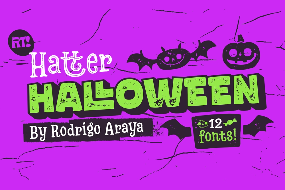 フォント Hatter Halloween